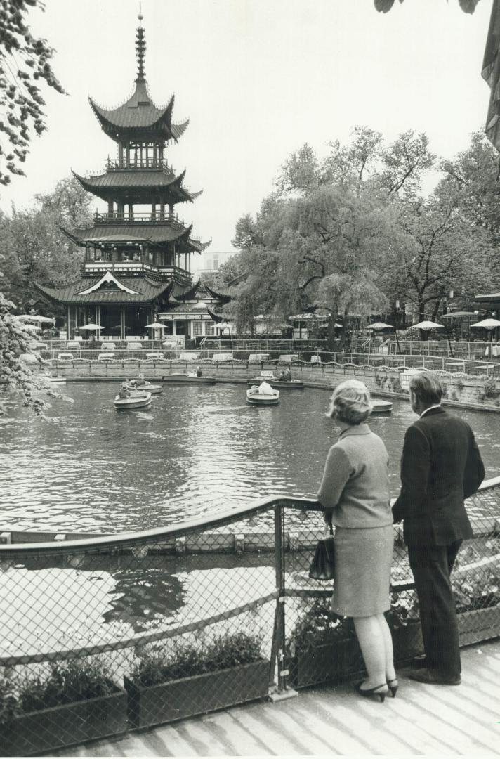 Quiet and beauty are blended skillfully in the Tivoli Gardens, a peaceful oasis in the middle of bustling Copenhagen