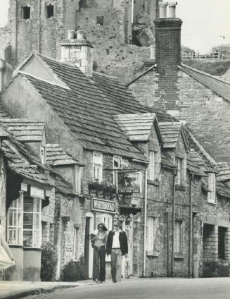 Village of Corfe, South England near Poole