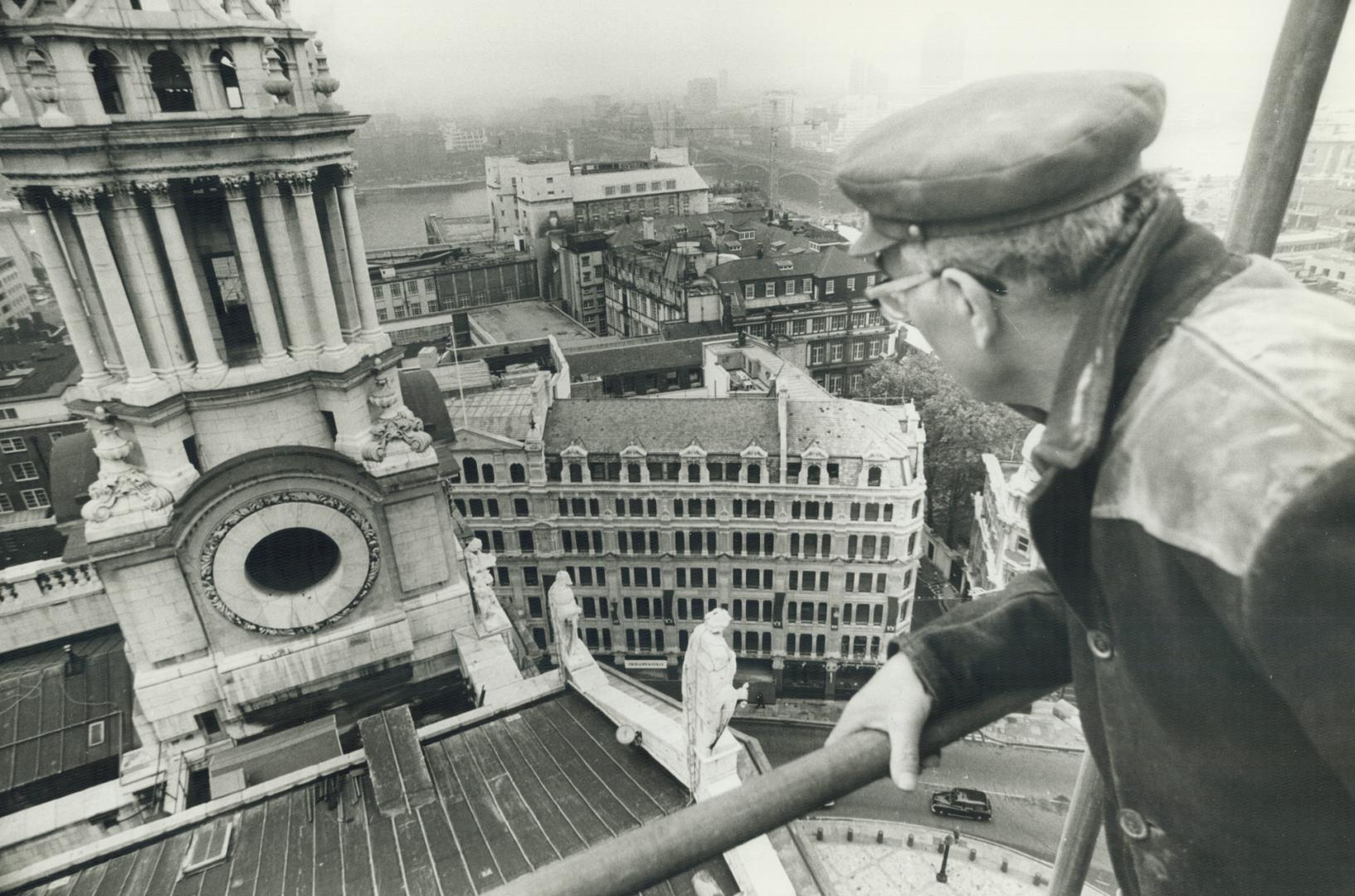 Allan Mount, stone museum looking on finish tower which took 5 years to rebuild