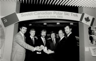 Polar Trekkers Reunited for film premiere, The men who trekked from the Soviet Union to the North pole and Canada were at the Ontario Science centre l(...)