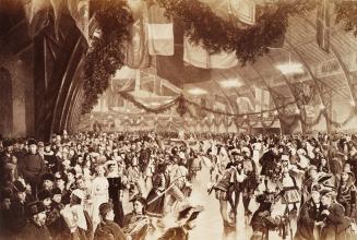 Victoria Skating Rink, Interior, carnival, Shrove Tuesday, Montréal, Québec