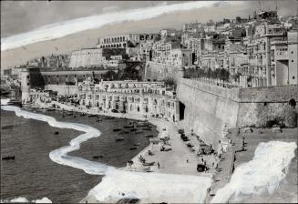 The harbor of Valetta, of which a small section is shown here, is one of the best in the world