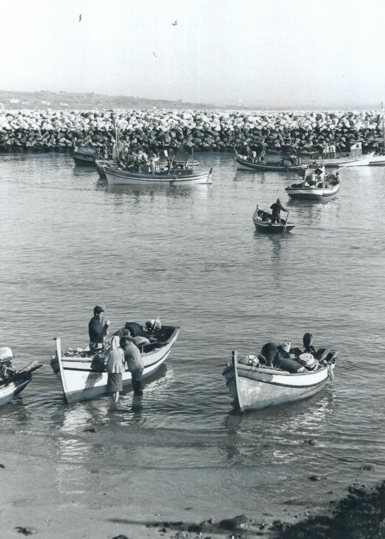 Fishermen Add charm to the Algarve Coast