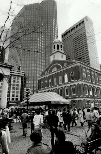 Faneuil Hall Marketplace: Saved from the wreckers and restored, this area is now one of Boston's most popular attractions