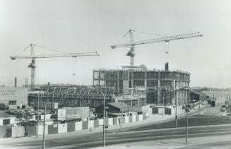 The new star building rises a floor each week at Number one Yonge St