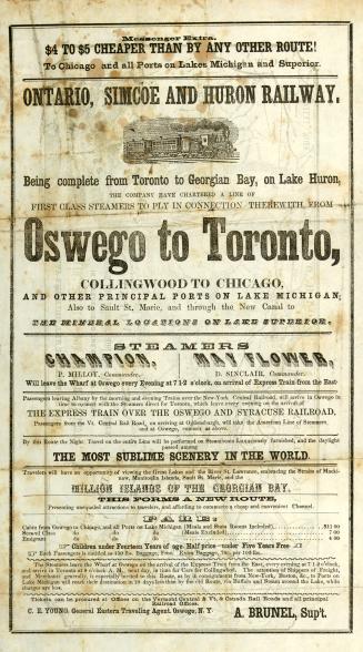 Ontario, Simcoe and Huron Railway