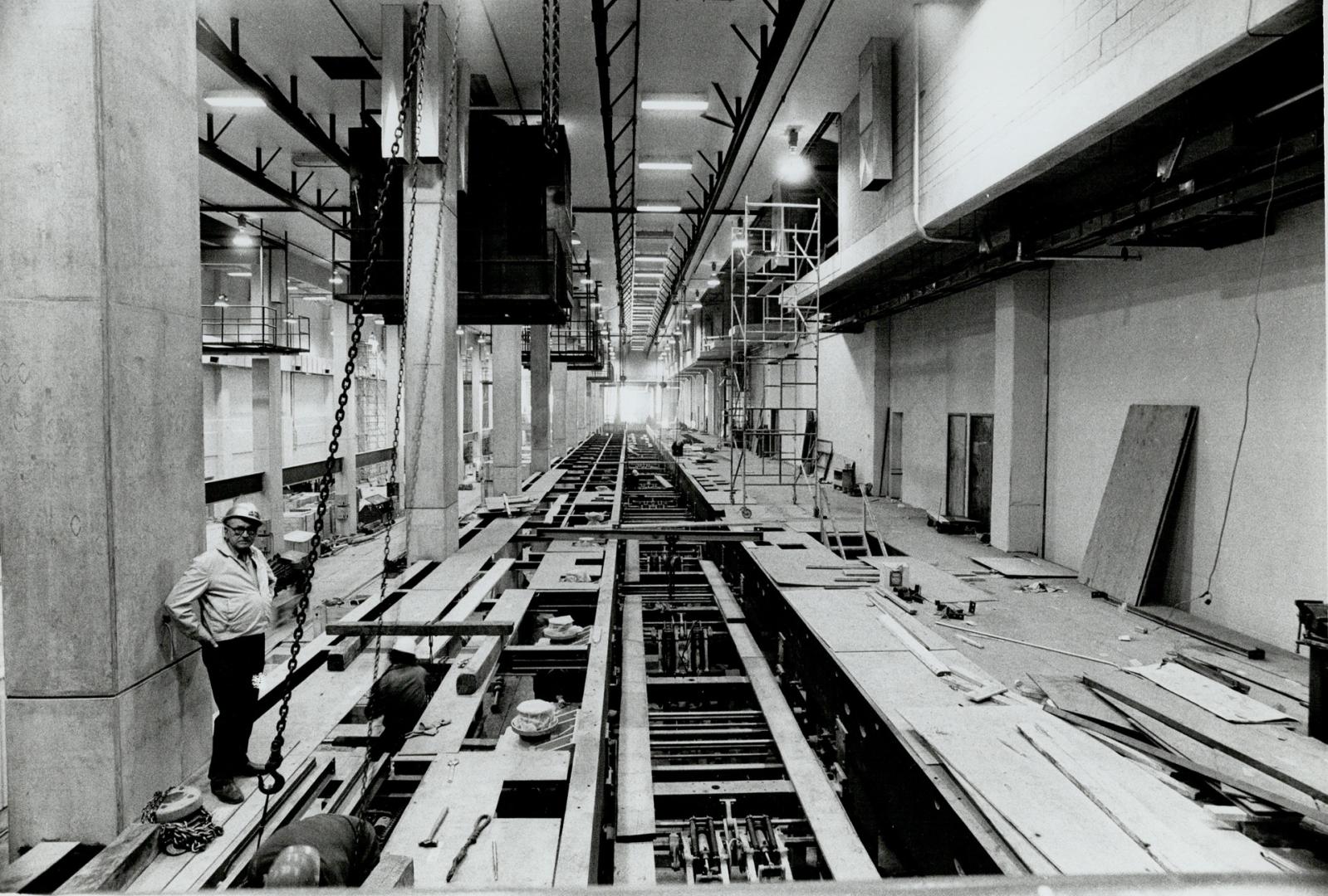 Canada - Ontario - Toronto - Toronto Star - Buildings - 1 Yonge St - Interior - Presses