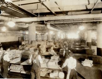 All the streams of Stars from the presses flow into this huge mailing room to be parcelled for delivery