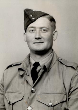 Star man in R.C.O.C., John C. Craven of The Star composing room staff, who has enlisted in the Royal Canadian Ordnance Corps and is now at a basic training centre