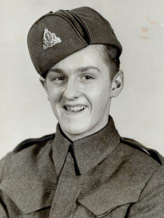 Star man enlists, Charles Milner, 18, of The Star's circulation department, has joined the Royal Canadian Signal Corps