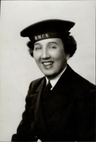 Spent D-day at sea, Wren Mary Walker, a former employee of The Daily Star business office, who was on her way to England to serve with the W.R.C.N.S. on D-day