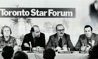 They were put on the spot: Toronto's candidates for mayor were asked to discuss the issues and explain their positions at a Star Forum this week
