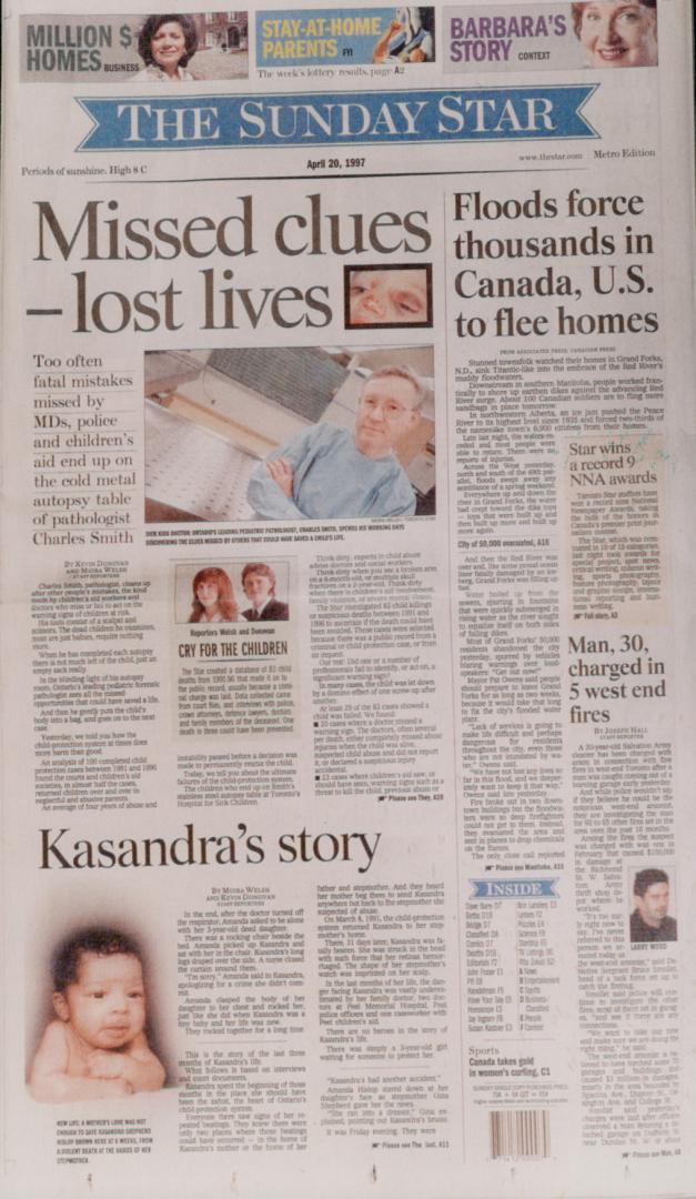 Canada - Ontario - Toronto - Toronto Star - Pages
