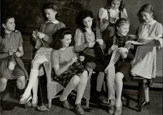 Knitters Under 16 may enter The Star Weekly Knitting Contest, which has a special class for such contestants