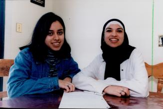 Samreen Beg (left) Uzma Jalaludin