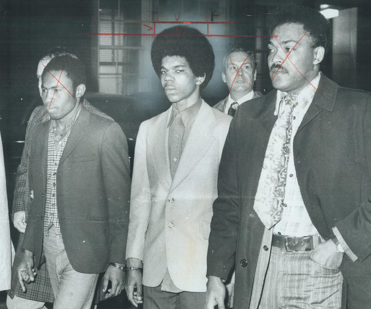 Clarence Walker, Charged in slaying
