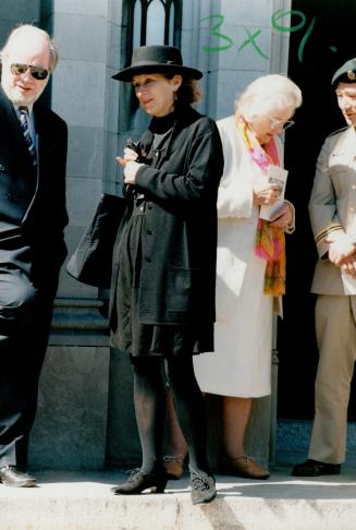 At Earle Birney Funeral