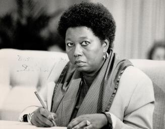 Out, in: John Sewell must turn over his housing job to Jean Augustine in November