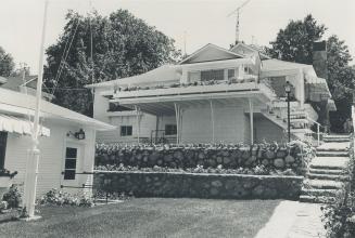 Harold Ballard's Summer home Thunder Bay near Penetargin's Lane