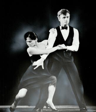A long time coming: It took almost 10 years, but Mikhail Baryshnikov made it back to the O'Keefe Centre Saturday to dance with Elaine Kudo to the songs of Frank Sinatra