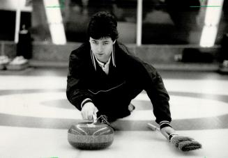 Aiming high: John Base, who won the world junior curling championship in 1983, is 22 now and has a new rink that will compete for the Ontario men's title in Richmond Hill starting on Tuesday