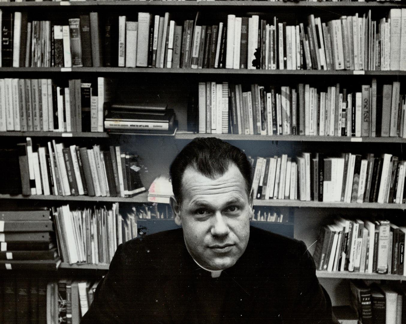 Heady days: Gregory Baum wore priestly garb back in 1966