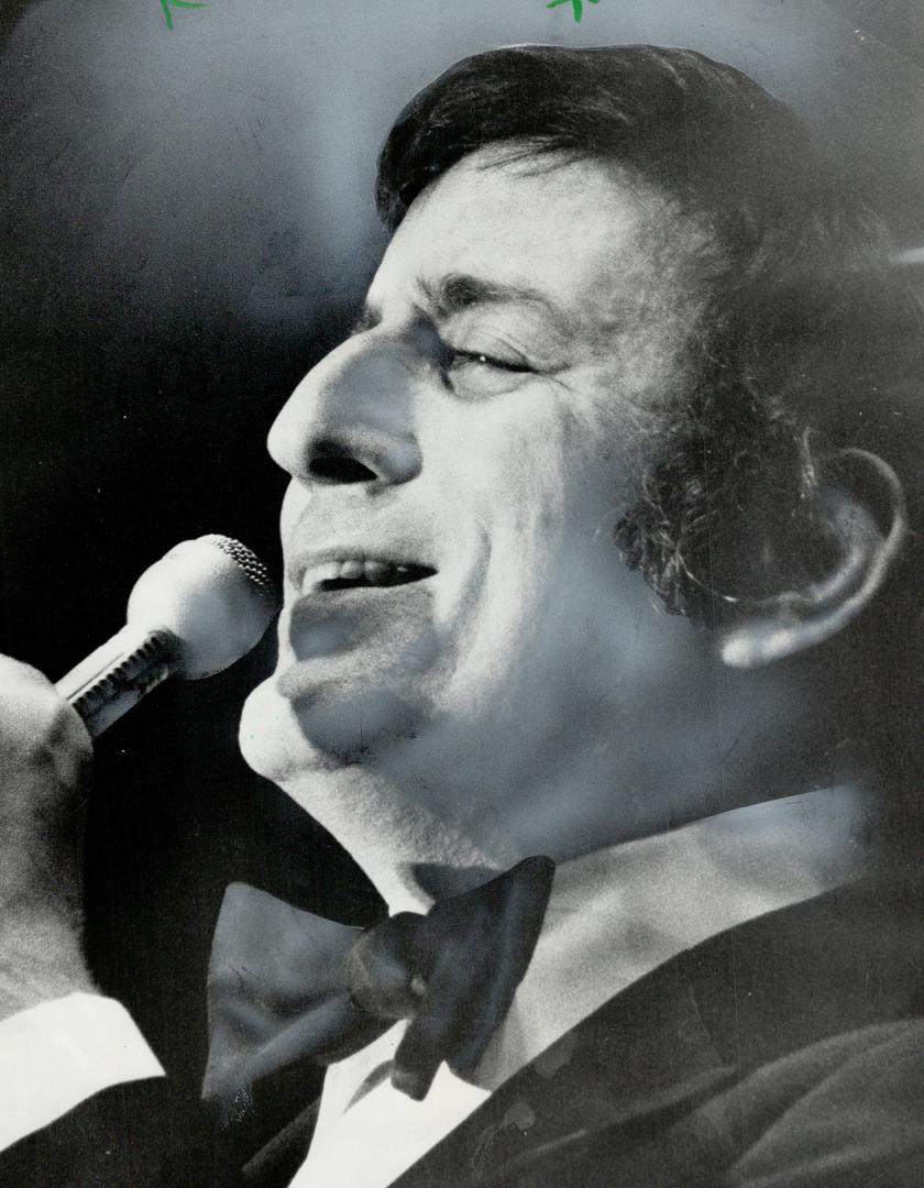 Tony Bennett does two shows at the Ontario Place Forum. Andrew Davis conducts the Toronto Symphony at Roy Thomson Hall, 60 Simcoe St. 766-3271