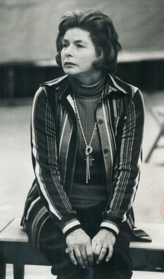 Actress Ingrid Bergman. A judge at Cannes, she deplored movie, La Grande Bouffe