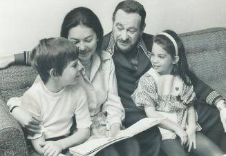Sarah and Shelley Berman with children Joshua, Rachael