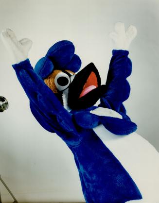 Birdy, B J Blue Jay Mascot