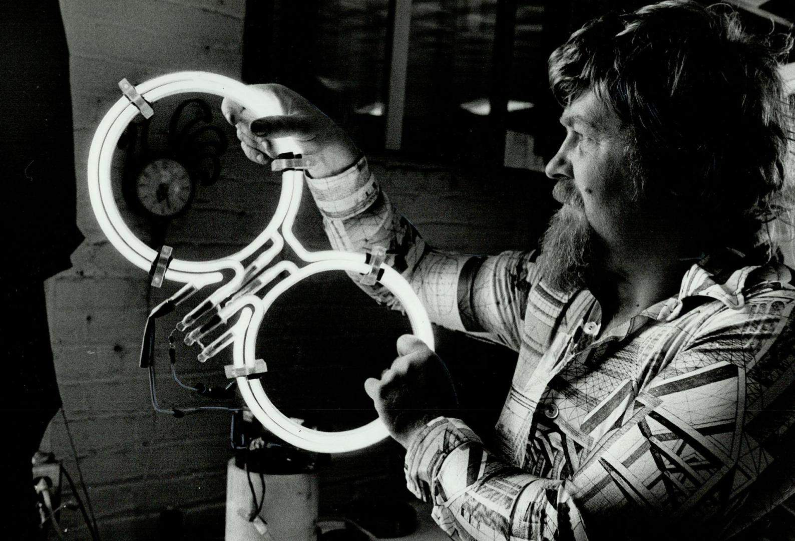 'I love the beauty of the morning' says sculptor Zbigniew Blazeje, who watches the sunrise as he ponders problems