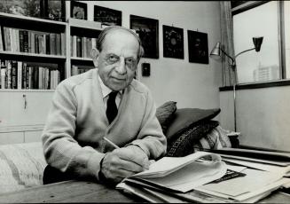 City planner Hans Blumenfeld, an advocate of the Spadina Expressway
