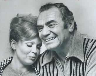 In Toronto with his wife, Tove, 'gentle ogre' Ernest Borgnine belies his tough movie roles