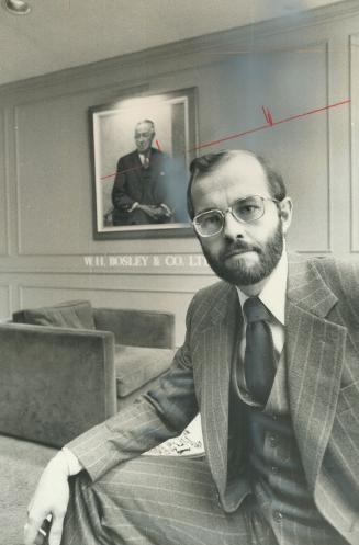 Image shows a portrait of a politician John Bosley. 