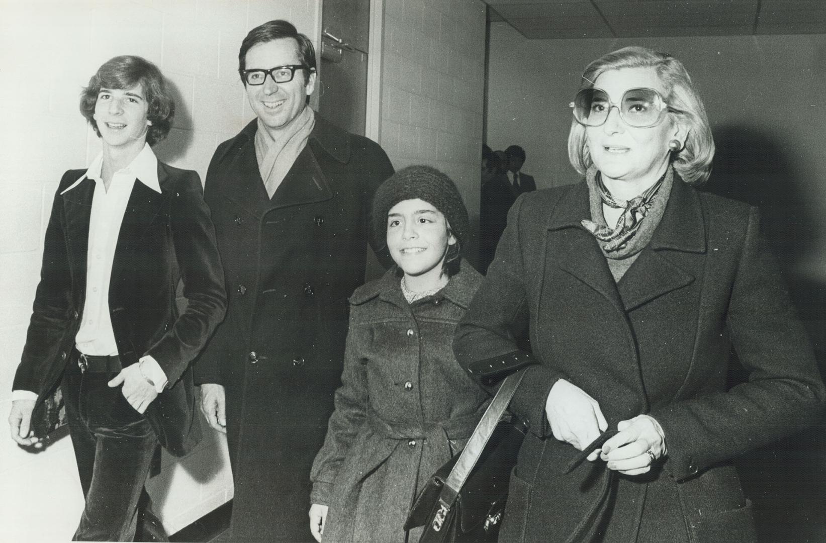 Bourassa, Robert -Family