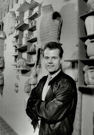 Bill Boyle of the new art gallery at harbourfront