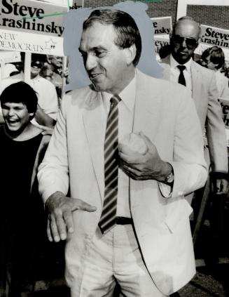 Ed Broadbent: Only NDP consistently favors a verifiable nuclear freeze, party leader says