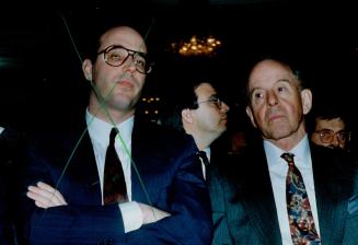 Toronto Financiers: Edward Bronfman, top, and Peter Bronfman