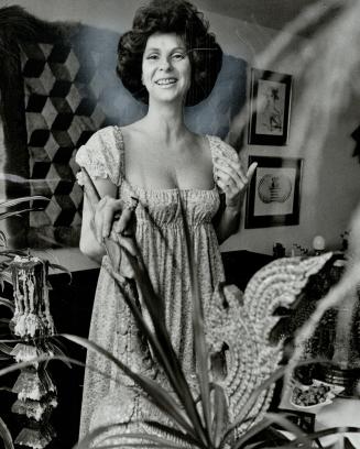 Marilyn Brooks, designer formerly with The Unicorn that started off the boutique boom in Toronto in 1963, started designing fashions again as a free-l(...)
