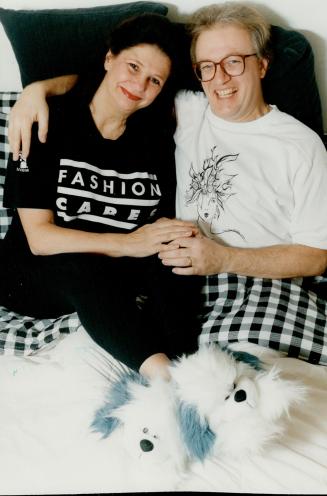 Marilyn Brooks with husband Kennedy Coles