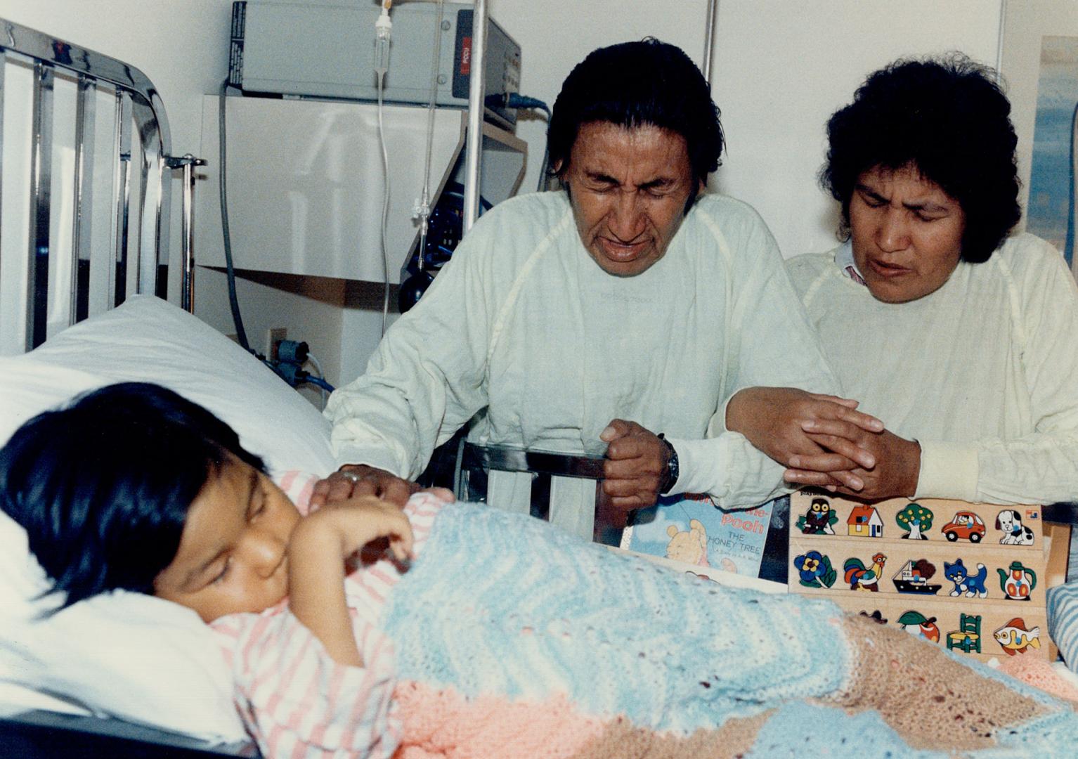 Gabriel Bruce (boy), Daniel Bruce (grandfather), Anna Bruce (grandmother)