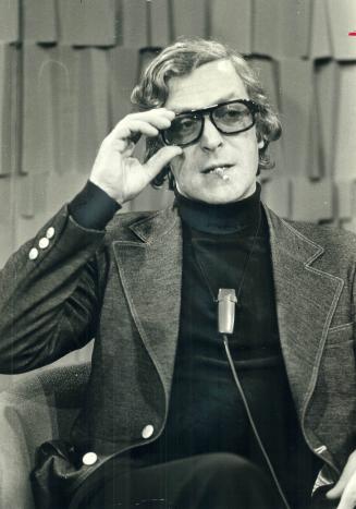 Michael Caine. Tongue-tied with Frank