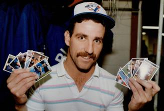 Big money's in the cards for this jay, Blue Jays relief pitcher DeWayne Buice is part owner of an American corporation that prints Upper Deck baseball(...)