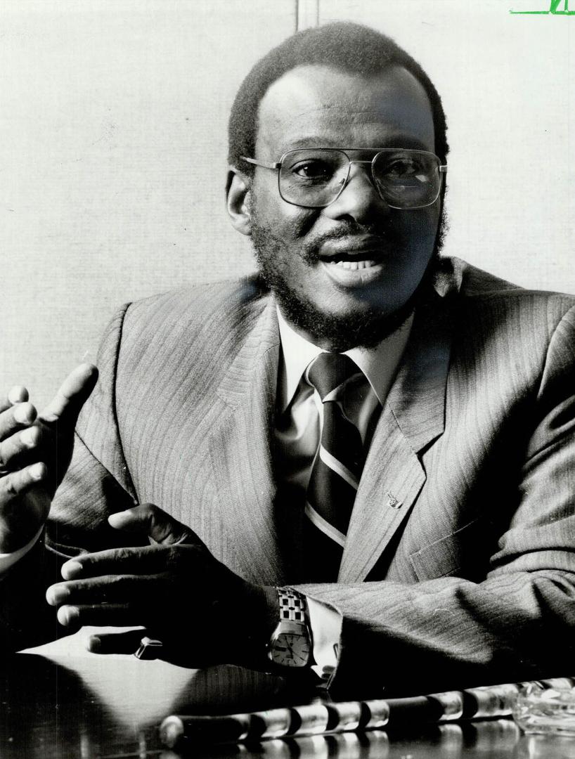 Gatsha Buthelezi: Wants Canadians to listen to blacks