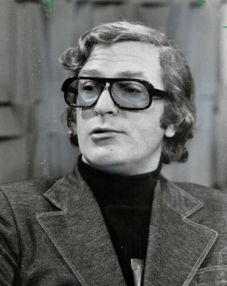 Richard Hardy (left) is spitting image of Michael Caine