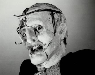 David Calderisi plays Frankenstein's monster at Skylight Theatre Antique