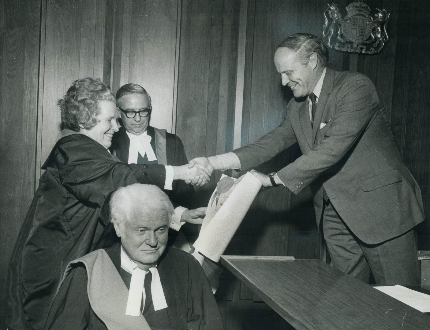 Margaret Campbell joins the bench