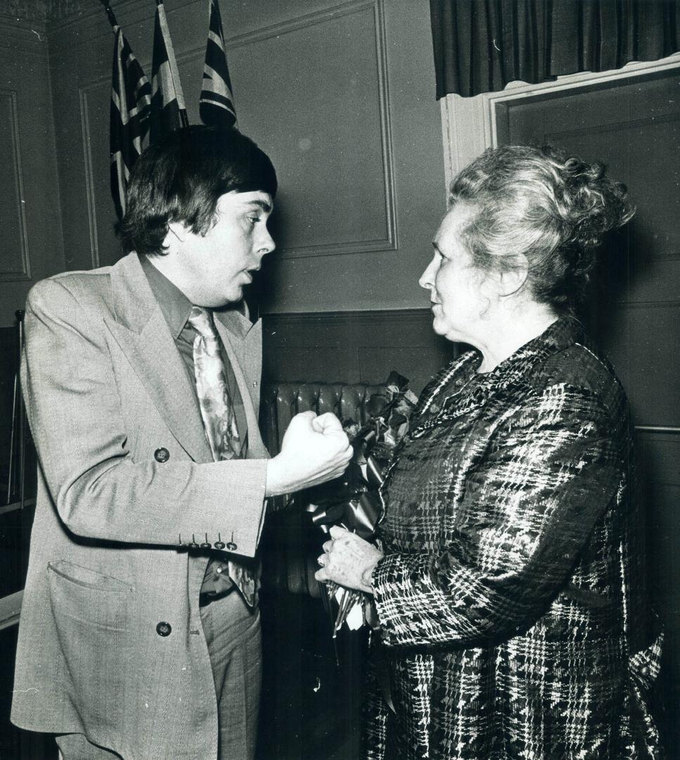 Jim Fleming and Margaret Campbell
