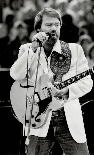 A Forum favorite: Glen Campbell was one of the first star acts to help open Ontario Place's summer season at the Forum on Saturday