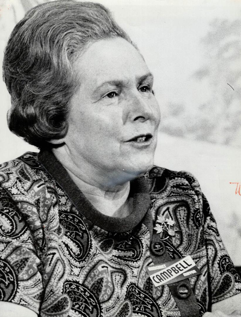 Margaret Campbell. Won by-election
